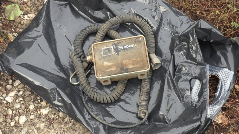 В Почепском районе полицейские раскрыли кражу запчастей от асфальтоукладчика